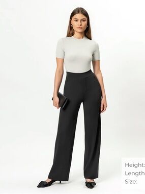 Ninepine - Asana Relaxed Straight Pant - Size 28” short XXS